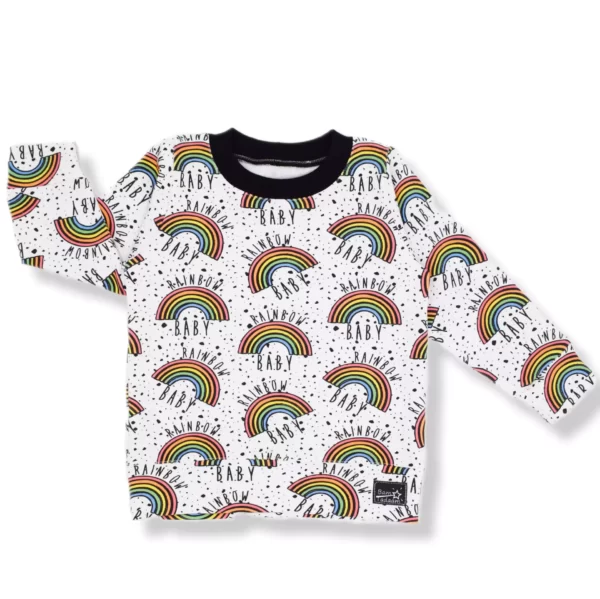 Bluza klasyczna RAINBOW BABY >92 od ręki<