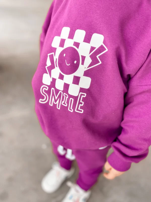 Bluza *Smile z błyskawicami*  >wybierz fason i kolor<
