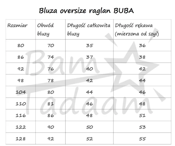 Bluza oversize BUBA >od ręki 104<  *Gangsta wrapper* - obrazek 2