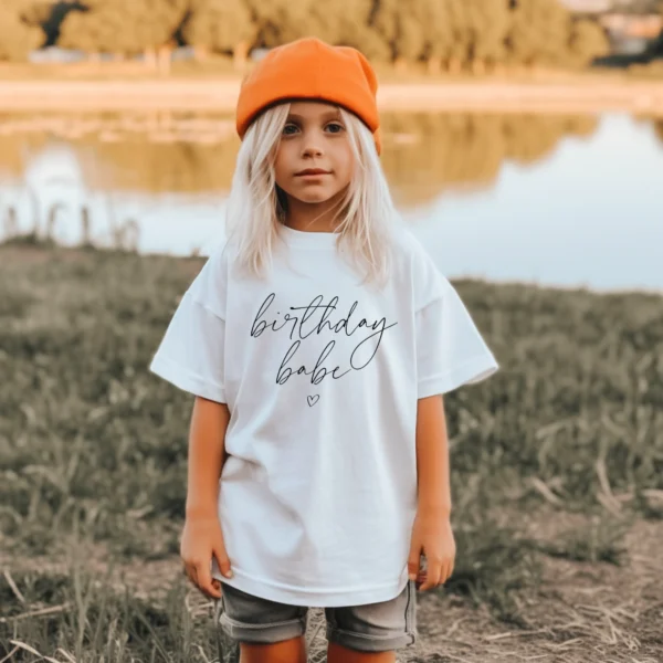 T-shirt BIAŁY lub CZARNY  *birthday babe*