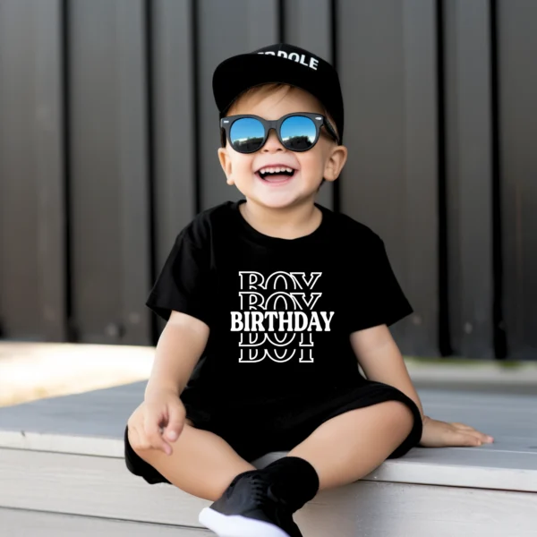 T-shirt BIAŁY lub CZARNY  *Birthday boy echo*