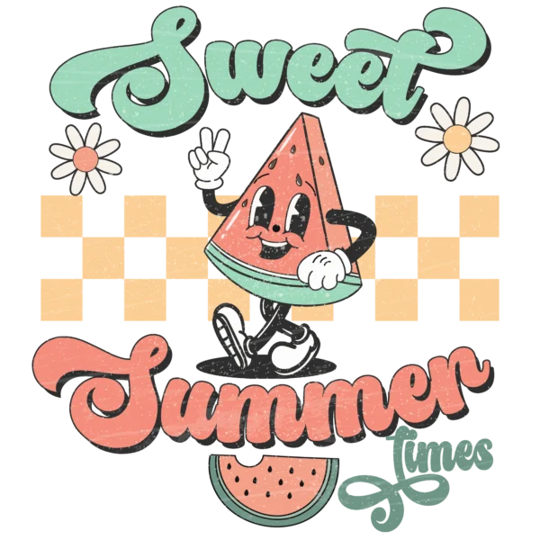 T-shirt BIAŁY *74.Sweet summer times / watermelon* >wybierz fason<