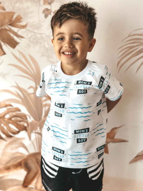 T-shirt MOM'S LITTLE BOY >wybierz fason< - obrazek 3
