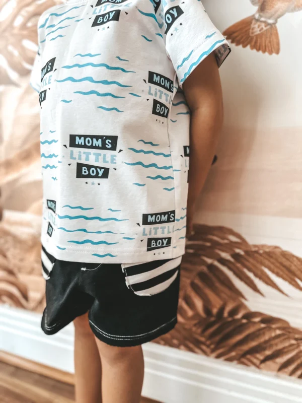 T-shirt MOM'S LITTLE BOY >wybierz fason< - obrazek 2
