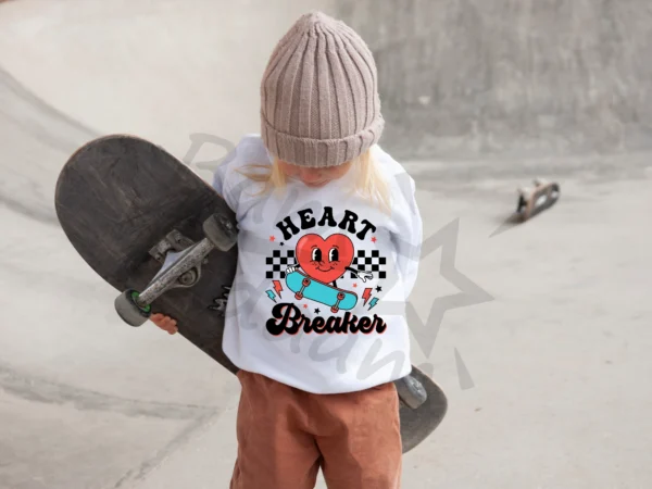 Bluza *604.Heart breaker- skater* >wybierz fason i kolor<