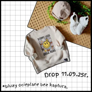 NEW DROP stories 11.09.25: Bluza ocieplana bez kaptura