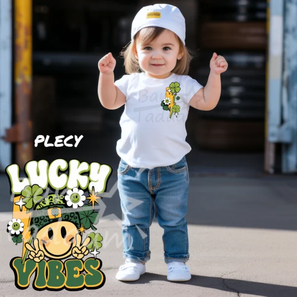 T-shirt *196.Lucky vibes BEANIE SMILE - przód i tył* >wybierz fason i kolor<