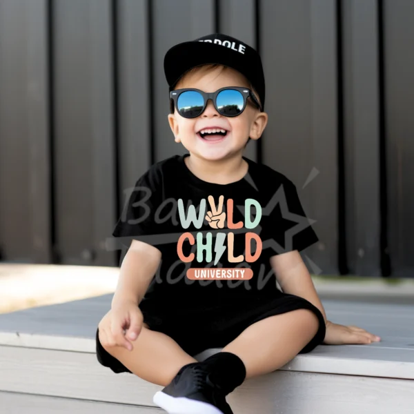 T-shirt *248.WILD CHILD -pastelowy* >wybierz fason i kolor<