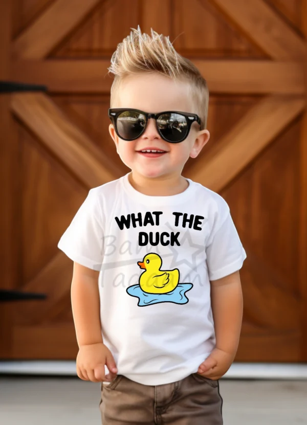 T-shirt BIAŁY *209. What the DUCK* >wybierz fason<