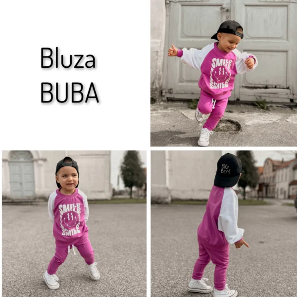 Bluza ECRU *HAPPY KIDDO* >wybierz fason< - obrazek 6