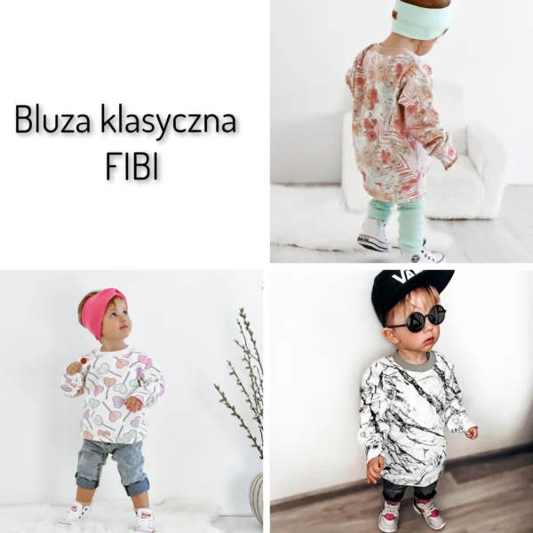 Bluza ECRU *HAPPY KIDDO* >wybierz fason< - obrazek 3