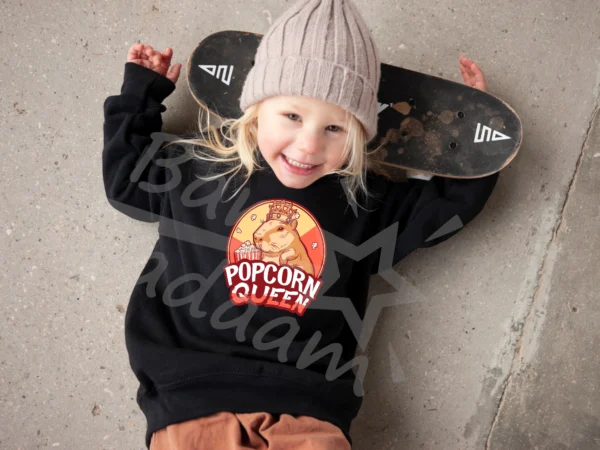 Bluza *384.Capybara popcorn queen* >wybierz fason i kolor<