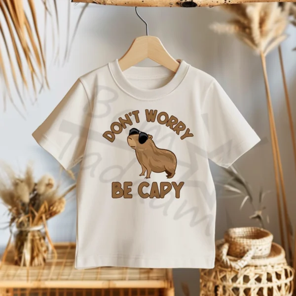 T-shirt *376.Don't worry be capy* >wybierz fason i kolor<