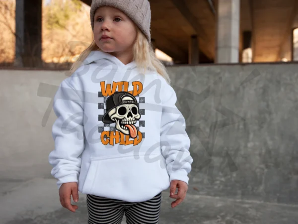 Bluza *507.Wild Child -skull*  >wybierz fason i kolor<