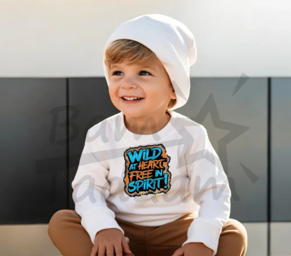 Bluza *508.Wild at heart free in spirit*  >wybierz fason i kolor<