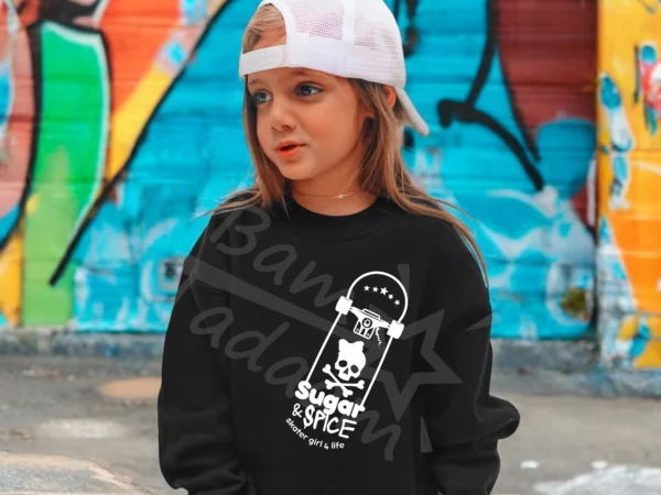 Bluza *510.Sugar Spice-skateboard girl*  >wybierz fason i kolor<