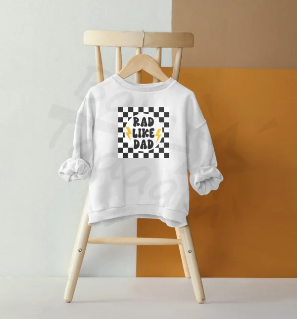 Bluza *555.Rad like dad-checker* >wybierz fason i kolor<