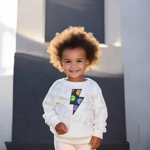 Bluza *567.Smiley colorful bolt* >wybierz fason i kolor<