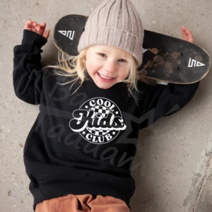 Bluza *570.Cool kids club-szachownica*  >wybierz fason i kolor<