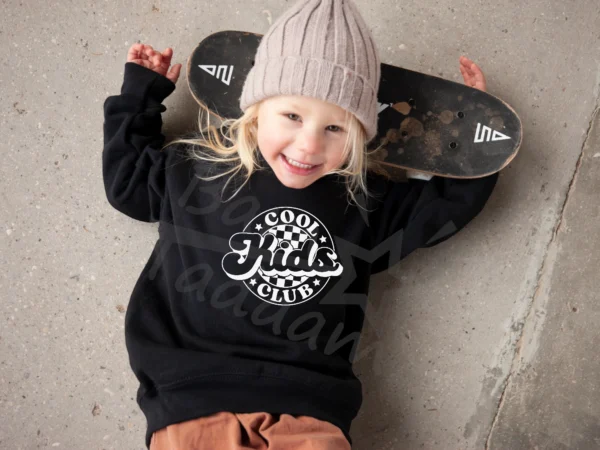 Bluza *570.Cool kids club-szachownica*  >wybierz fason i kolor<