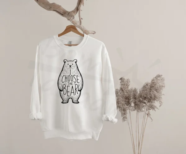 Bluza *579.I choose the bear* >wybierz fason i kolor<