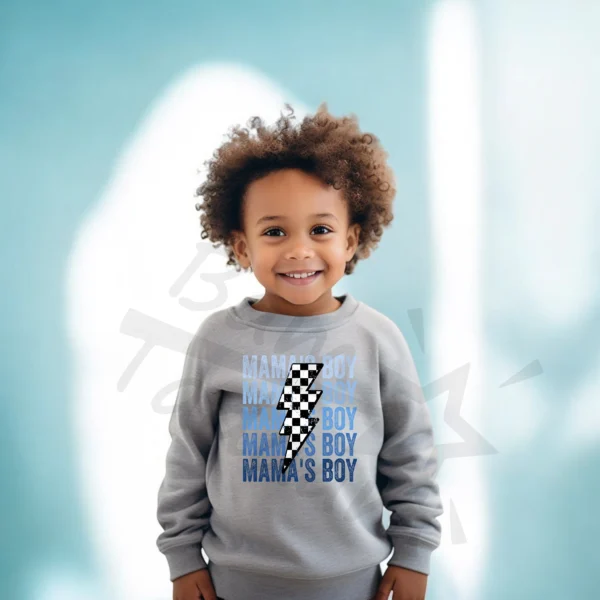 Bluza *587.MAMA'S boy BLUE* >wybierz fason i kolor<