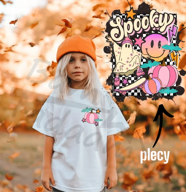 T-shirt BIAŁY *442.Spooky mix* >wybierz fason<