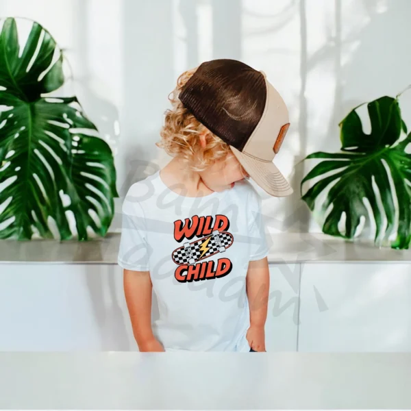 T-shirt BIAŁY *554.Wild child* >wybierz fason<