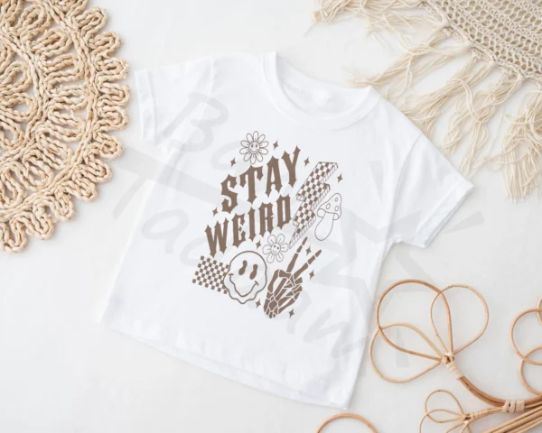 T-shirt *596.Stay weird * >wybierz fason i kolor<