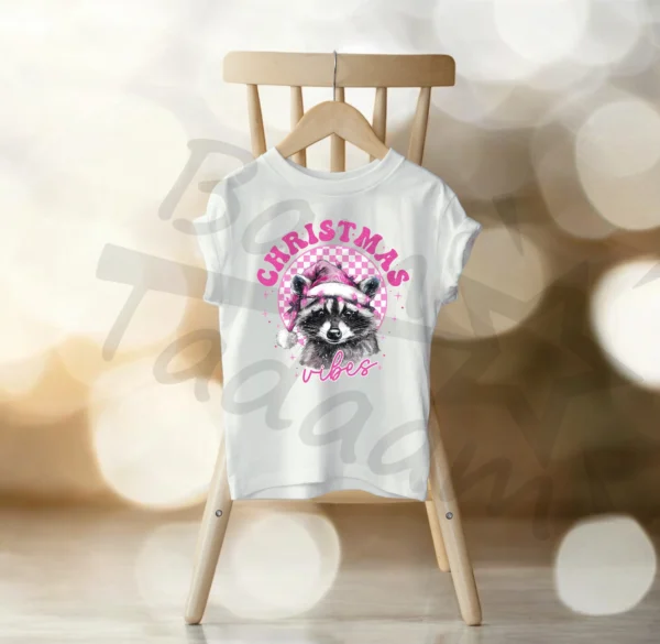 T-shirt *617.Christmas vibes Pedro-pink* >wybierz fason i kolor<