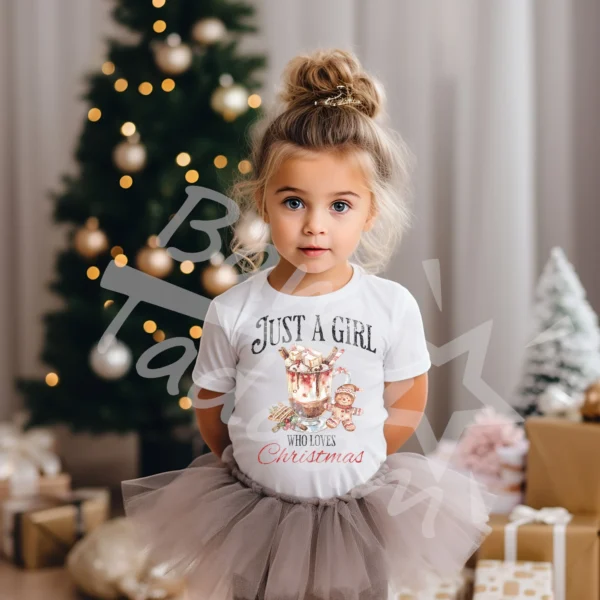 T-shirt *660.Just a Girl who loves Christmas * >wybierz fason i kolor<