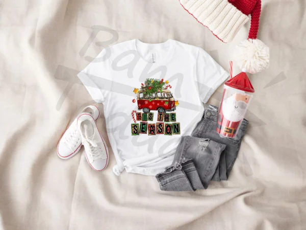 T-shirt *664.Tis the season-christmas van* >wybierz fason i kolor<