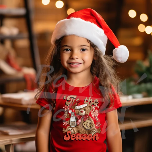 T-shirt *665.Tis the season-christmas teddy bear* >wybierz fason i kolor<