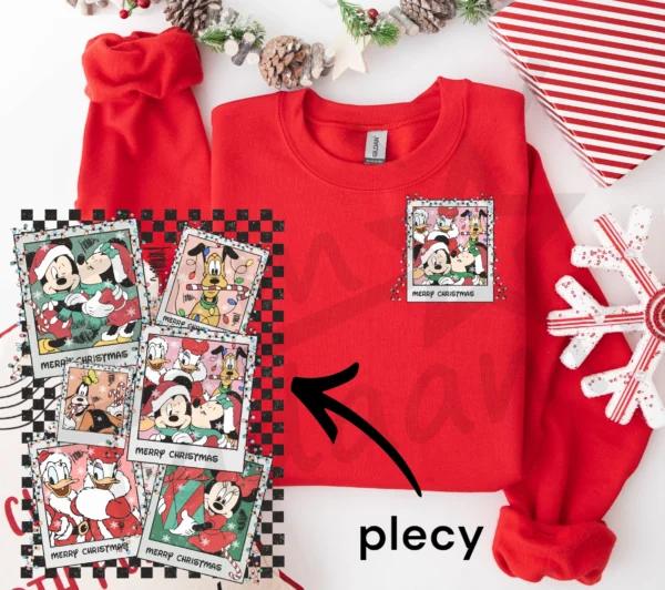 Bluza *686.Merry Christmas-Mickey and friends * >wybierz fason i kolor<