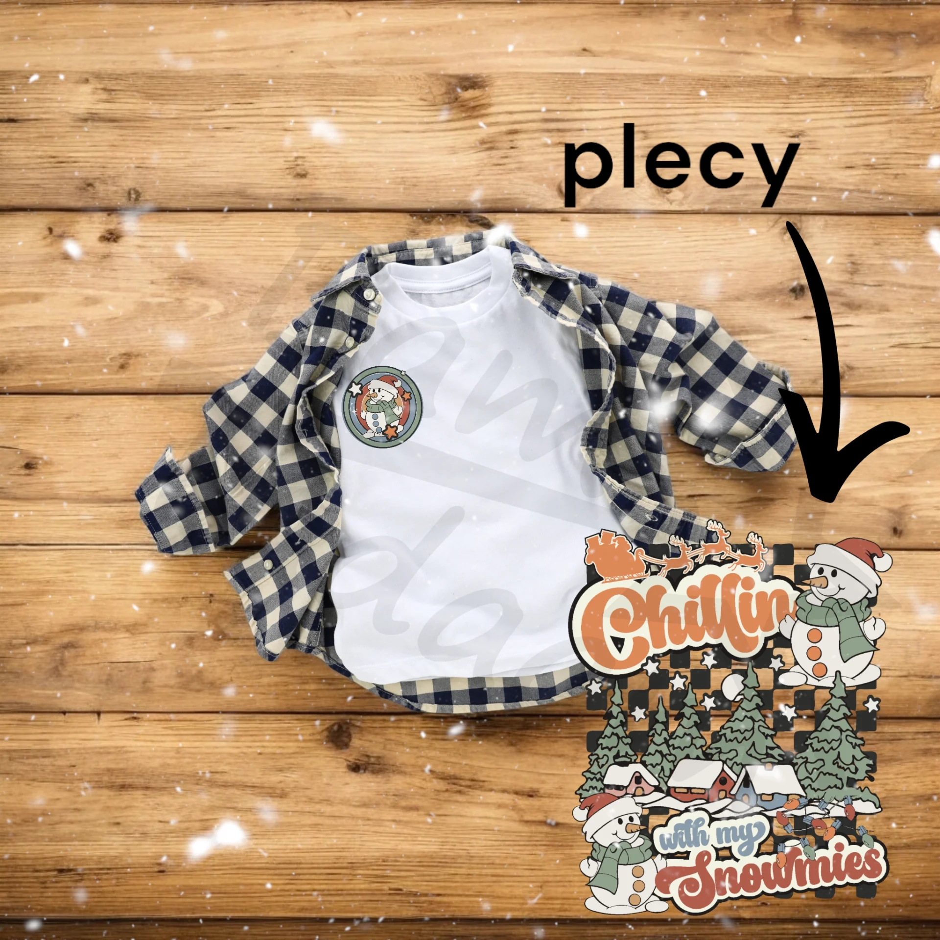 Grafika: 217.Chillin with my snowmies