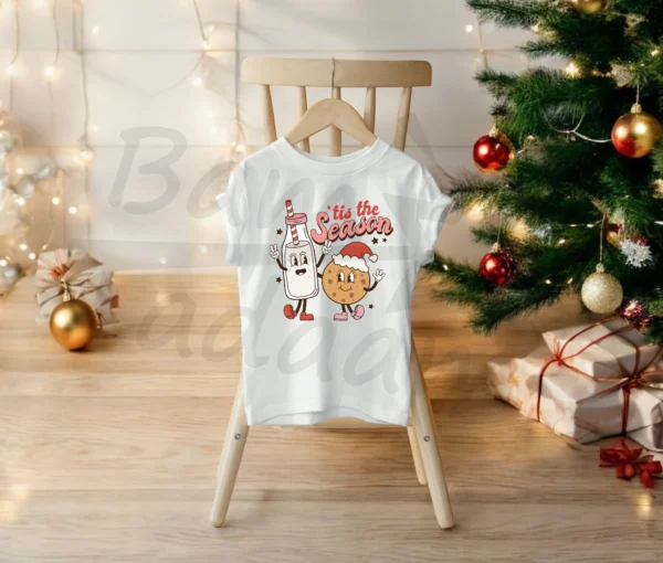 T-shirt *662.Tis the season-milk and cookie* >wybierz fason i kolor<