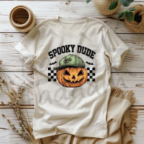 T-shirt *674.Spooky pumpkin dude* >wybierz fason i kolor<