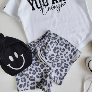 Szorty typu paper bag SZARE CĘTKI >od ręki 104<