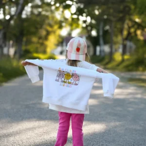 Bluza OFF WHITE z kangurką "All feeling are okay"