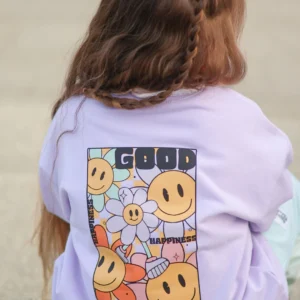 Bluza LAWENDA "Good mood/flowers"