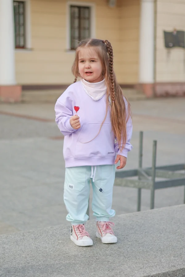 Spodnie dresowe MIĘTA - obrazek 4
