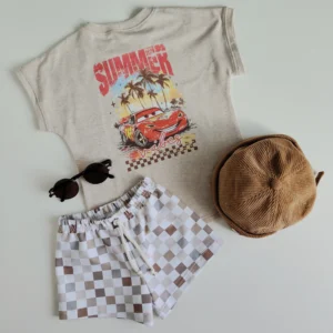 Zestaw letni SUMMER VIBES /MCQUEEN >od ręki 104<
