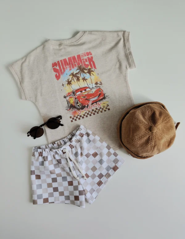 Zestaw letni SUMMER VIBES /MCQUEEN >od ręki 104<
