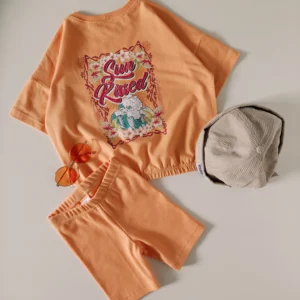 Zestaw letni SUN KISSED/MELON >od ręki 104/110<