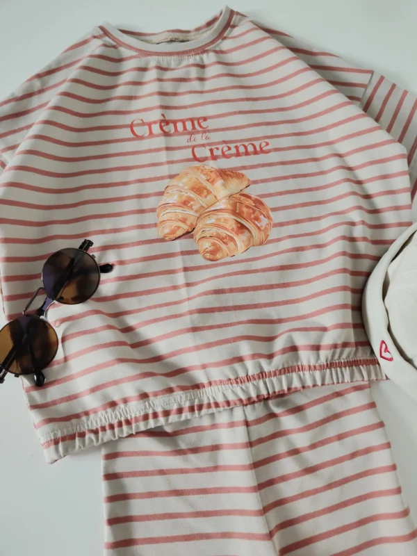 Zestaw letni CREME de la CREME >od ręki 104/110<