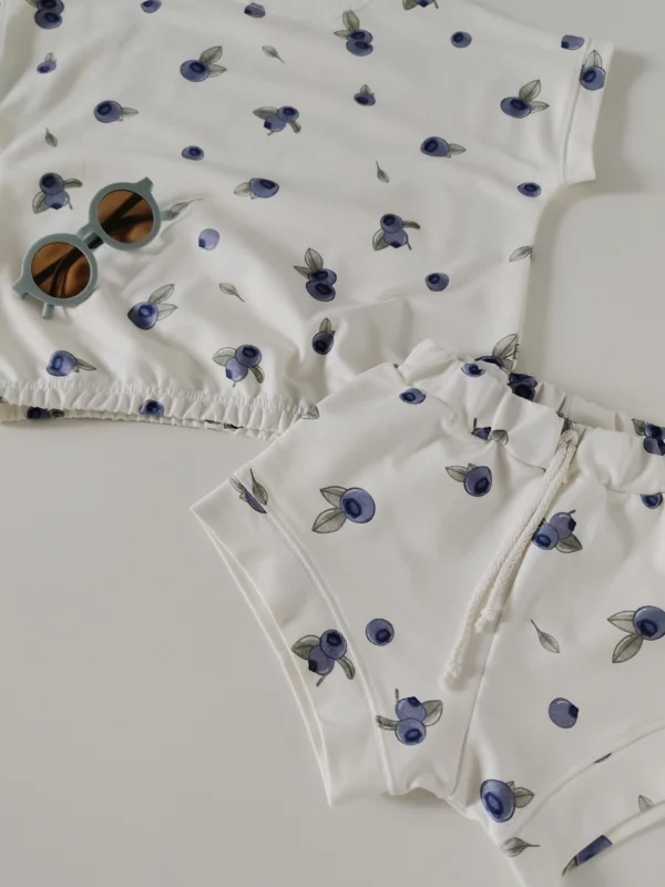 Zestaw letni BLUEBERRIES >od ręki 104/110<
