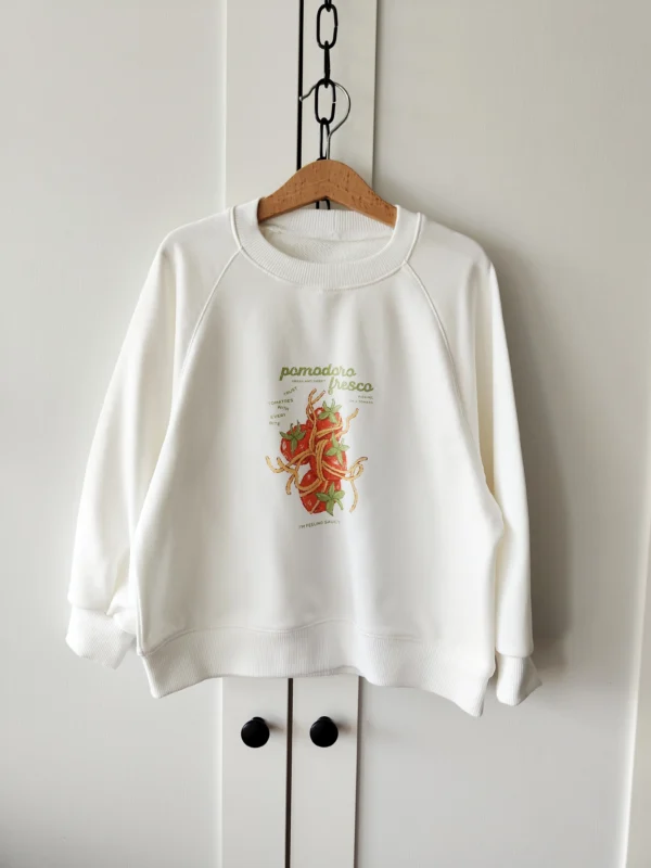 Bluza OFF WHITE "Pomodoro fresco" >od ręki 110<