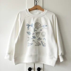 Bluza OFF WHITE "Muszelki" >od ręki 104<