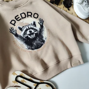 Bluza oversize ocieplana CAMEL "Pedro" >od ręki 104<