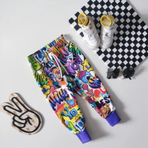 Spodnie GRAFITTI >rozmiar 86<